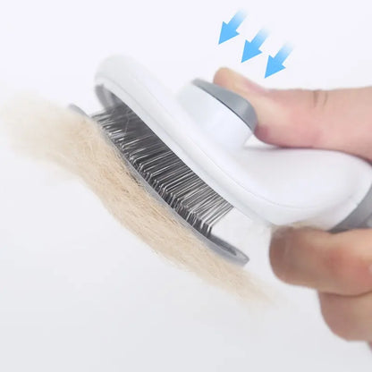 Self Cleaning Pet Grooming Brush